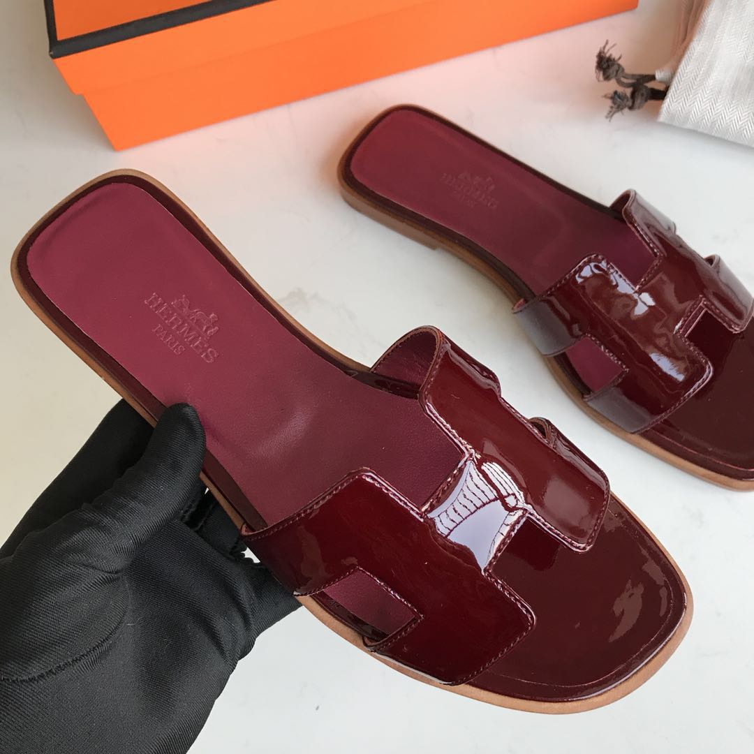 에르메스 올수공 오란 슬리퍼 샌들 페이던트 07